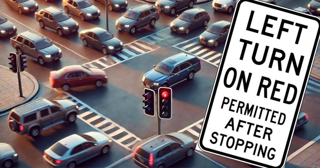 Left Turn Permitted After Stopping - A Guide From Driver Academy Australia